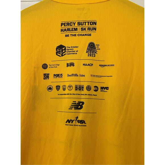 NEW BALANCE NYRR PERCY SUTTON HARLEM 5K T-SHIRT -2023 - Picture 5 of 9